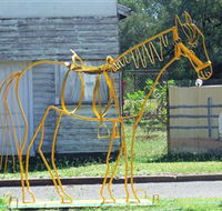 Augathella Wrought Iron Sculptures - Accommodation Kalgoorlie
