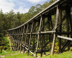 Noojee Trestle Bridge - Accommodation Kalgoorlie 0