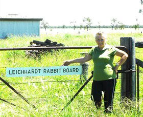 Morven Rabbit Board Gate - Accommodation Kalgoorlie 0