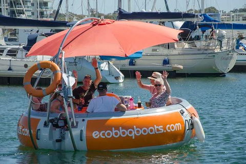 Self-Drive BBQ Boat Hire Mandurah - Group Of 7 - 10 People - Accommodation Kalgoorlie 0