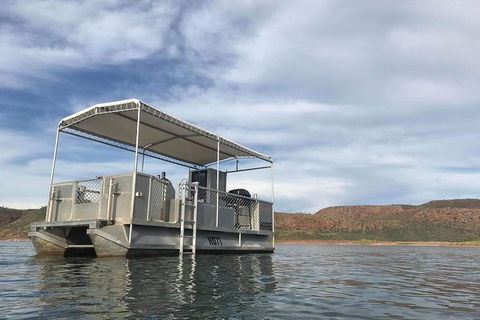 Lake Argyle BBQ Pontoon Hire Half Day - Accommodation Kalgoorlie 0