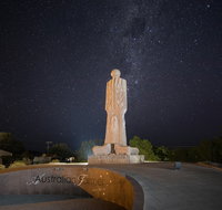 The Australian Farmer Granite Sculpture