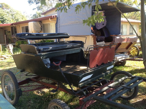 Mr And Mrs Behan Sulky Display - Accommodation Kalgoorlie 1
