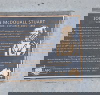John McDouall Stuart 150th Anniversary - Accommodation Kalgoorlie