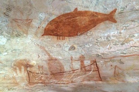 Groote Eylandt Tour: Hanging Rock Cave Paintings - Accommodation Kalgoorlie 3