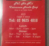 Pho Ha Noi - Accommodation Kalgoorlie