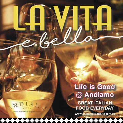 Andiamo Trattoria - Chippendale - Accommodation Kalgoorlie 0
