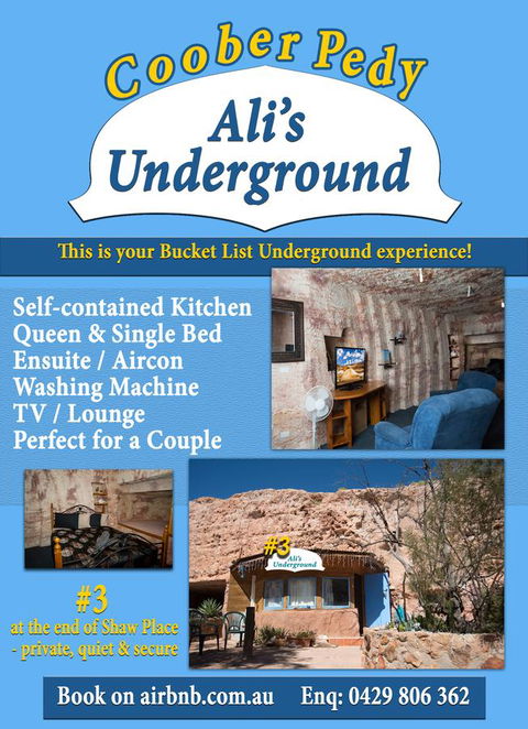 Ali\'s Underground Studio - Accommodation Kalgoorlie 12