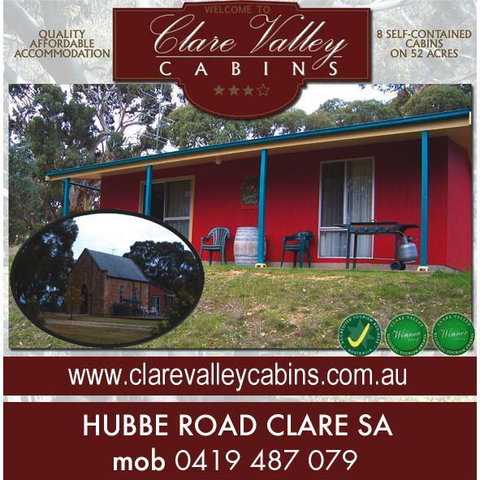 Clare Valley Cabins - Accommodation Kalgoorlie 36