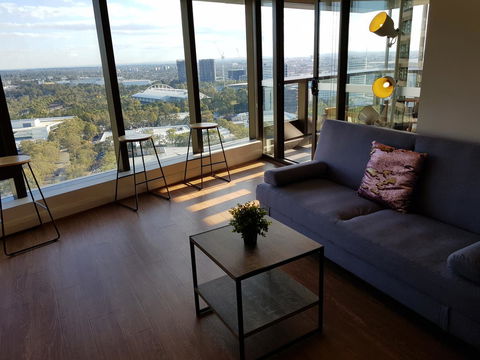 Skygarden Olympic Park View 2 Bedroom Apartment - Accommodation Kalgoorlie 1