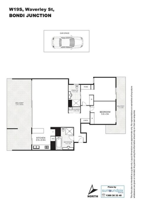 The Junction Palais - Modern And Spacious 2BR Bondi Junction Apartment Close To Everything - Accommodation Kalgoorlie 5