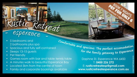 Rustic Retreat Esperance - Accommodation Kalgoorlie 33