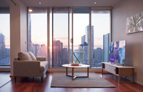 2BR 2BTH + CAR = AMAZING SPACE MELBOURNE CBD VIEWS - Accommodation Kalgoorlie 3