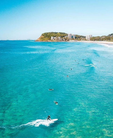 Beach Side Ocean Burleigh Heads 3 Bedroom Family Accomodation - Accommodation Kalgoorlie 3