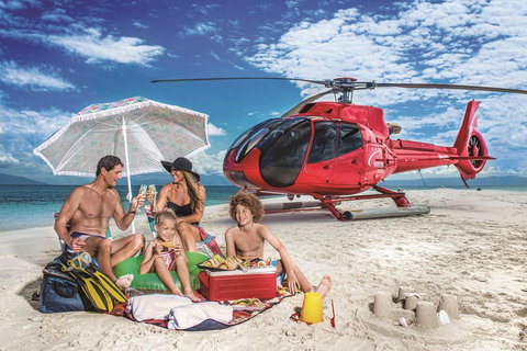 Private Helicopter Tour: Reef Island Snorkeling And Gourmet Picnic Lunch - Accommodation Kalgoorlie 0