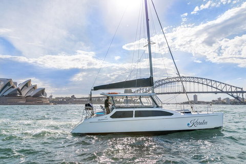 Vivid 90-Minute Sydney Harbour Catamaran Cruise With BYO Drinks - Accommodation Kalgoorlie 0