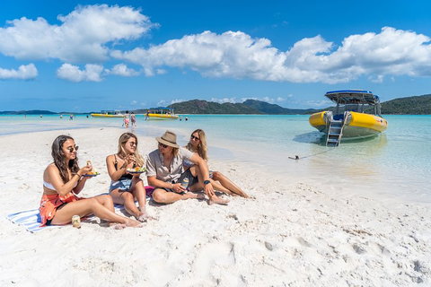 Ocean Rafting Tour To Whitehaven Beach, Hill Inlet Lookout & Top Snorkel Spots - Accommodation Kalgoorlie 0