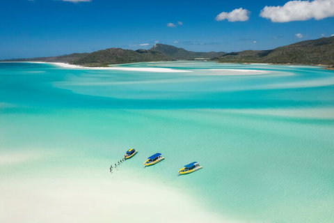 Ocean Rafting Tour To Whitehaven Beach, Hill Inlet Lookout & Top Snorkel Spots - Accommodation Kalgoorlie 1