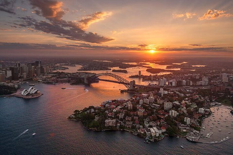 Private Sunset Helicopter Flight Over Sydney & Beaches For 2 Or 3 - 30 Minutes - Accommodation Kalgoorlie 4