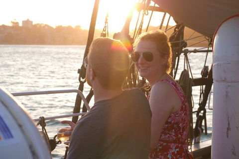 Sydney Harbour Tall Ship Wine & Canapes Evening Cruise - Accommodation Kalgoorlie 0