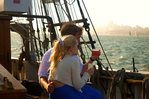 Sydney Harbour Tall Ship Wine & Canapes Evening Cruise - Accommodation Kalgoorlie 1